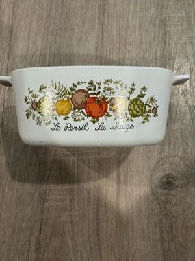 VTG Corning ware Spice of life 1.5 QT Casserole Dish